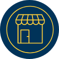 Small Business Owners Circle Icon